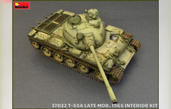 Сборная модель Танк Т-55A LATE MOD. 1965 INTERIOR KIT