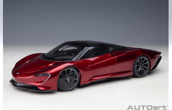 McLAREN Speedtail (2020), volcano red