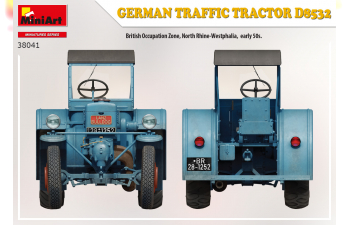 Сборная модель Немецкий дорожный трактор D8532
