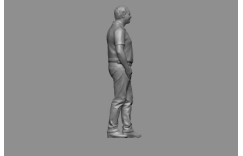 Фигурка Мужчина в тенниске.(под покраску)