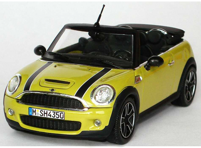 MINI Cooper S Cabrio (dealer edition), лимонный