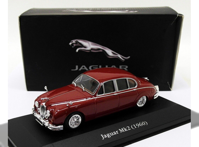 JAGUAR MK2, red metallic