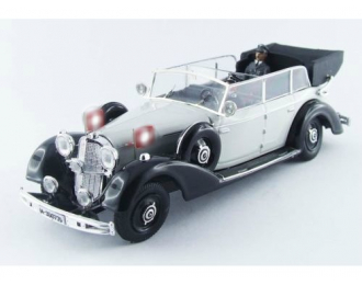 MERCEDES-BENZ 770 Norimberga Hitler + driver (1937), grey-black