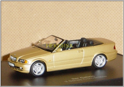 BMW 3-Series Cabriolet E46 (2000) Gold Metallic