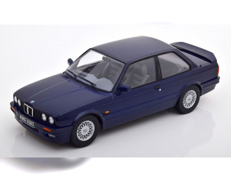 BMW 325i E30 with M-Paket 2 (1988), dark blue-metallic