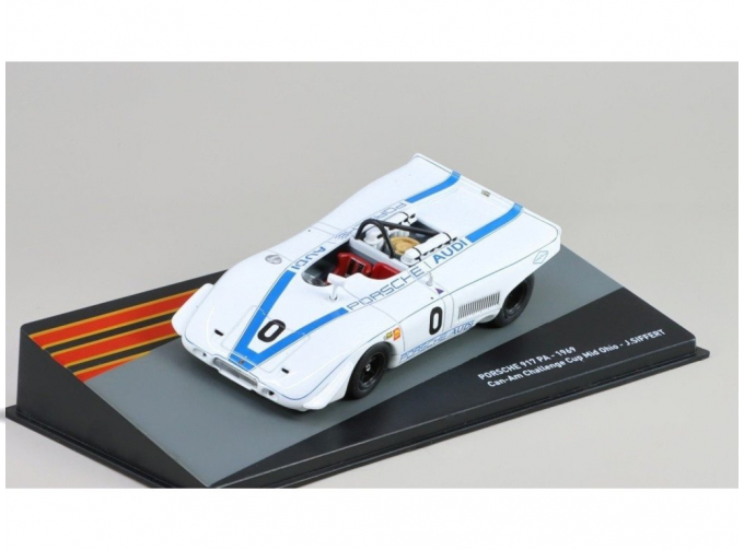 PORSCHE 917 PA Can-Am Challenge Cup Mid Ohio - J.SIFFERT (1969), white/blue