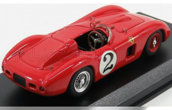 FERRARI 500 Tr Spider N2 Ch.0624 2nd Nassau Trophy Race (1956) Masten - Gregory, red