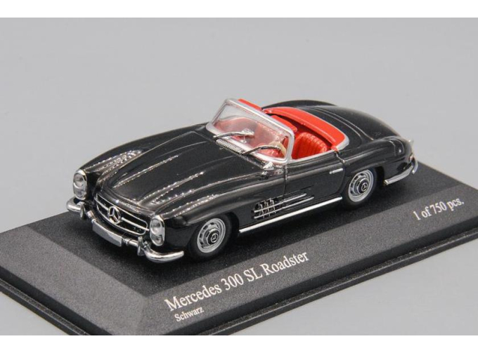 MERCEDES-BENZ 300 SL Roadster (1957), black