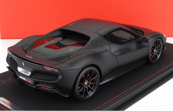 FERRARI 296 Gtb Hybrid 830hp V6 (2021) - Con Vetrina - With Showcase, Nero Opaco - Matt Black