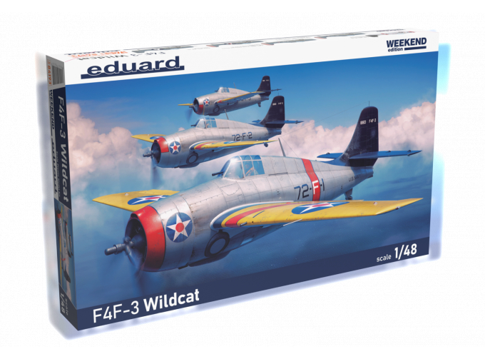 Сборная модель F4F-3 Wildcat - The Weekend Edition