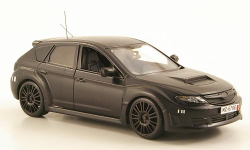 SUBARU Impreza WRX STi Nurburgring Test Car (2008), black