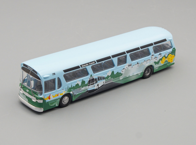 GMC TDH-5301 Design Line "Oakville Transit", lightblue / green / white / gray / yellow