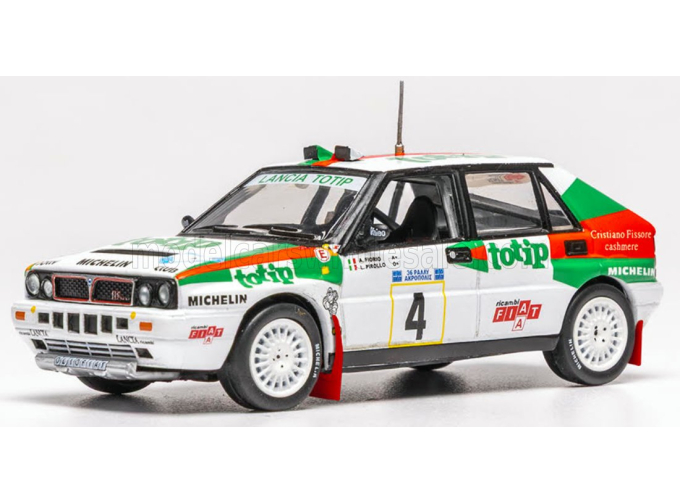 LANCIA DELTA Integrale 16V Team Jolly Club №4 3rd Rally Acropolis (1989) Aessandro Fiorio - Luigi Pirollo