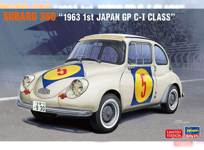 Сборная модель Subaru 360 1963 1st Japan GP C-I Class