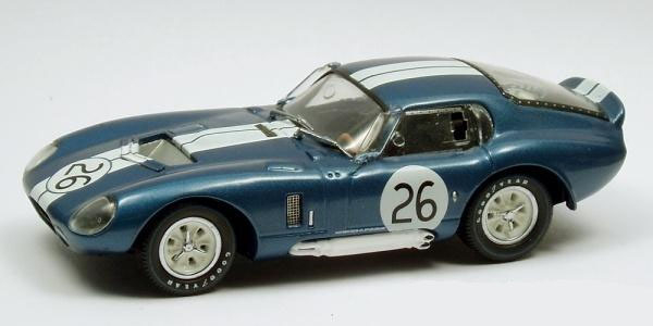 COBRA Daytona Coupe 1965 World Champion #26, blue / white