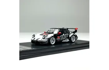 PORSCHE RWB 964 High Wing with figure, black/white/red