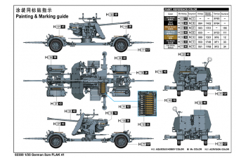 Сборная модель мGerman 5cm FLAK 41