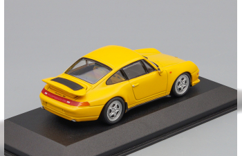 PORSCHE 911 Carrera RS (1995), yellow