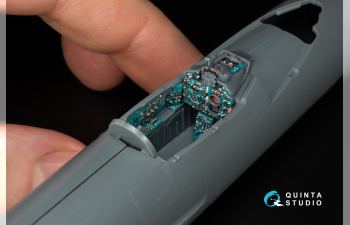 3D Декаль интерьера кабины МиГ-21СМТ (Eduard) (с 3D-печатными деталями)