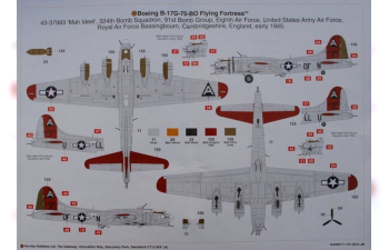 Сборная модель Boeing B-17G Flying Fortress