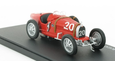 BUGATTI type 35 Equipage Italien, красный