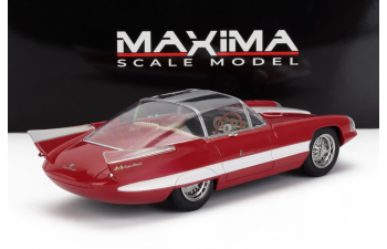 ALFA ROMEO 6C 3000 SUPERFLOW II PININFARINA (1956), red/white