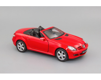MERCEDES-BENZ SLK350, красный