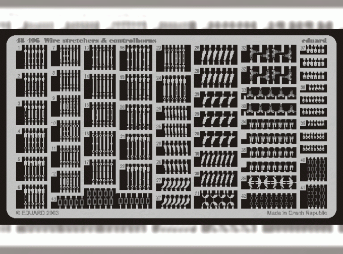 Фототравление Wire Stretchers & Controlhorns