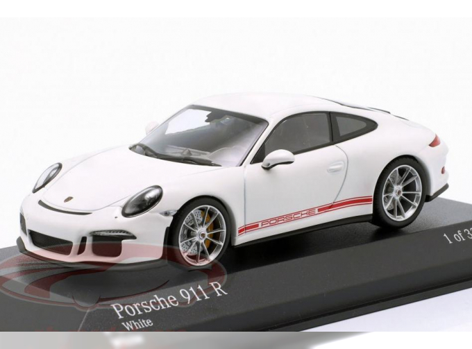 PORSCHE 911 (991) R (2016), white