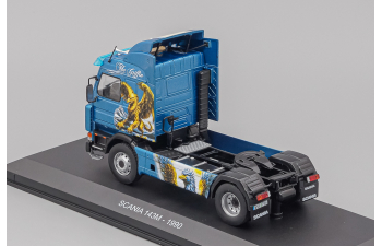 SCANIA 143m Tractor Truck 2-assi (1990) - The Griffin, blue / black
