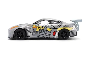 NISSAN GT-R (R35) Ben Sopra "Mechagodzilla" (2009), silver-grey / with decor