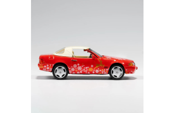 MERCEDES-BENZ SL500 Convertible R129 (1988), red