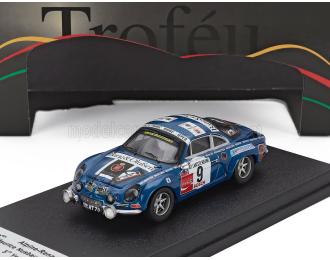 RENAULT Alpine A110 (night Version) №9 Rally Ypres (1974) Maurice Nusbaumer - Luc Pyncket, Blue