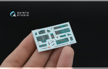 3D Декаль интерьера кабины МиГ-25РБФ (ICM) (с 3D-печатными деталями)