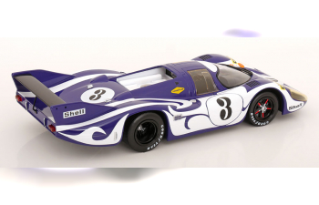 PORSCHE 917 Long Tail Trainings Version, Larrousse/Kauhsen (1970), Hippie Look