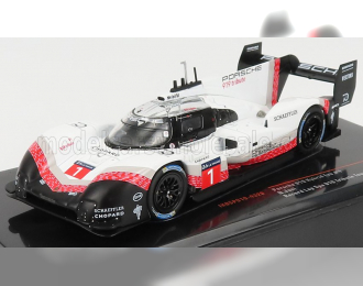 PORSCHE 919 Hybrid Evo N1 Tribute Lap Record 1:41.8 Min Spa Francorchamps 9th April (2018) N.Jani, White Red Black