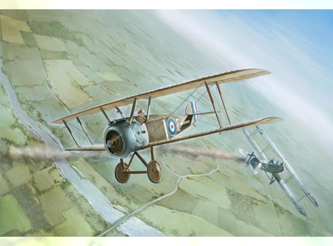 Сборная модель Самолет SOPWITH CAMEL