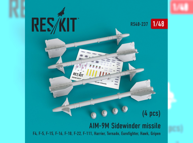 Ракета AIM-9M "Sidewinder" (4 штуки)