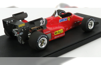 FERRARI F1 126c4 №27 Season (1984) M.Alboreto, Red