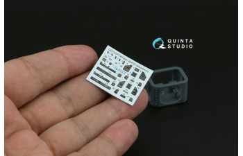 3D Декаль интерьера кабины Mirage 2000D (Modelsvit) (с 3D-печатными деталями)