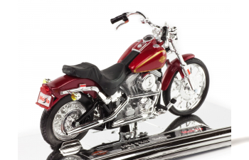 HARLEY DAVIDSON FXST Softail (1984), red / black