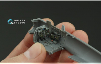 3D Декаль интерьера кабины A6M2 Zero (производства Nakajima) (Tamiya)