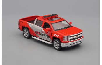 CHEVROLET Silverado Fire Fighter (2014), red