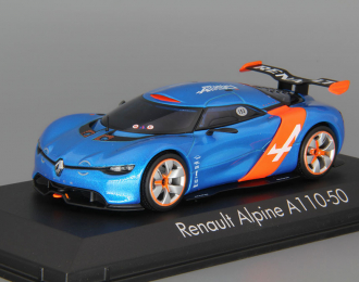 ALPINE RENAULT A110-50 (2012), blue / orange