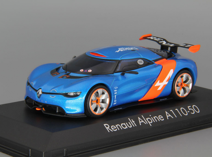 ALPINE RENAULT A110-50 (2012), blue / orange