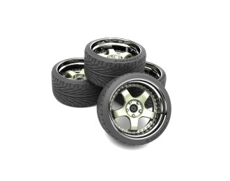 Набор дисков WORK Meister S1 3P 18 дюймов (с покрышками)