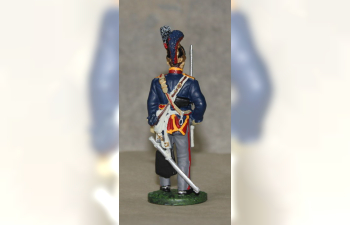 Фигурка Рядовой полка Королевской конной гвардии британской армии, 1815 г.