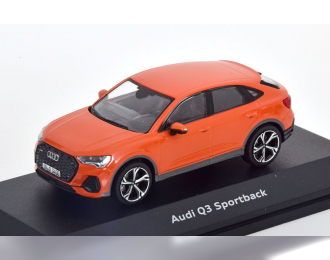 AUDI Q3 Sportback (2019), orange metallic