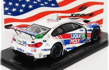 BMW 6-series M6 Gt3 Team Turner Motorsport Liqui Moly N96 24h Daytona (2020) J.Klingmann - D.Machavern - B.Auberlen - R.Foley, White Red Blue