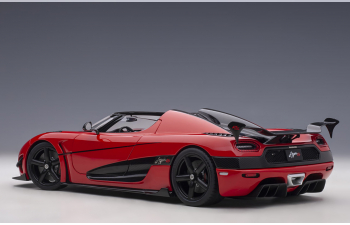 Koenigsegg Agera RS красный с черным